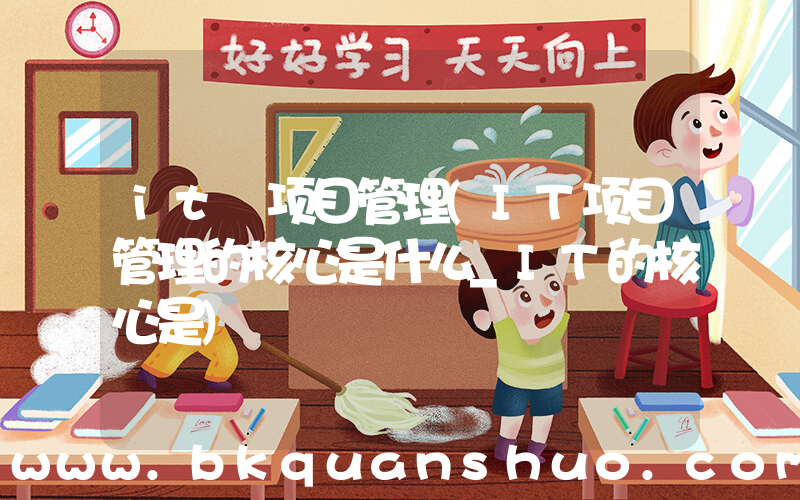 it 项目管理(IT项目管理的核心是什么_IT的核心是)
